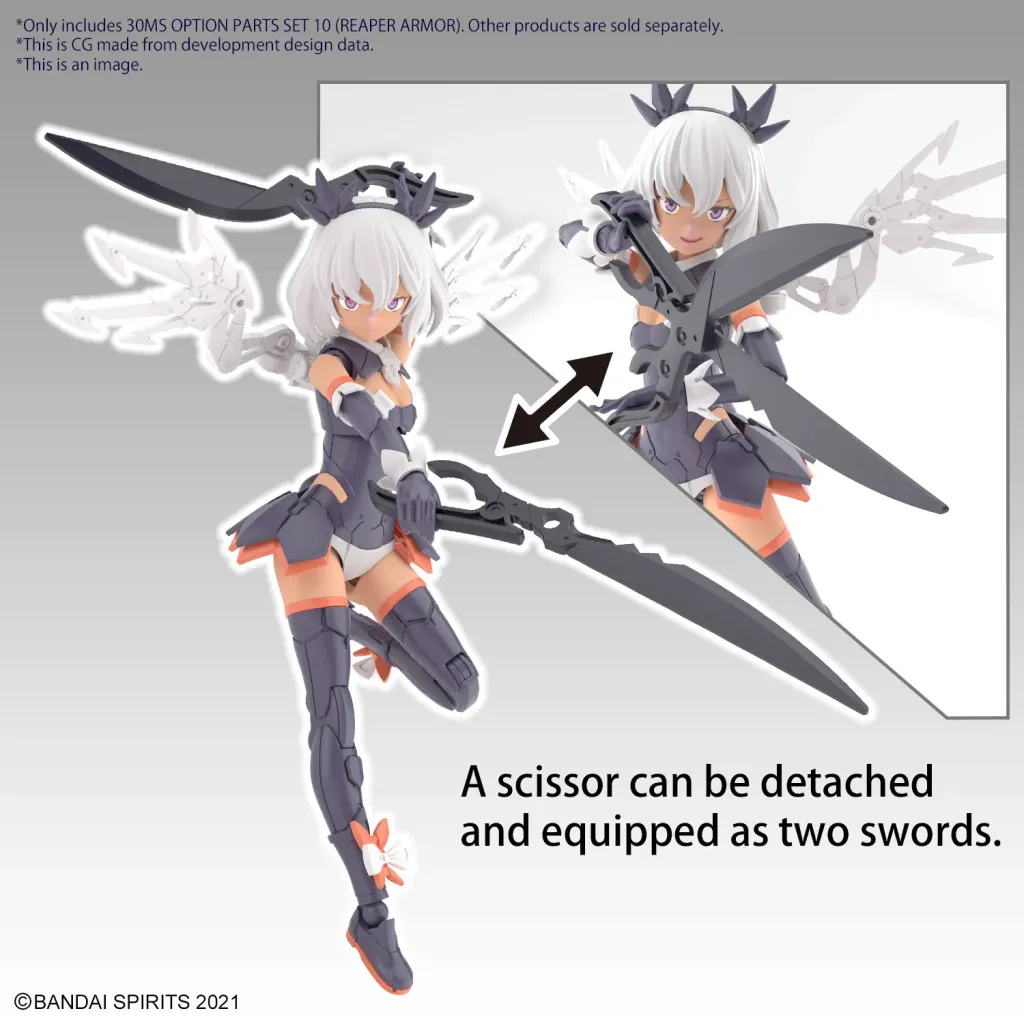 30MS - Option Parts Set 10 (Reaper Armor) - Model Kit